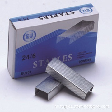 Metall Silver rostfritt stål 24/6 häftklammer